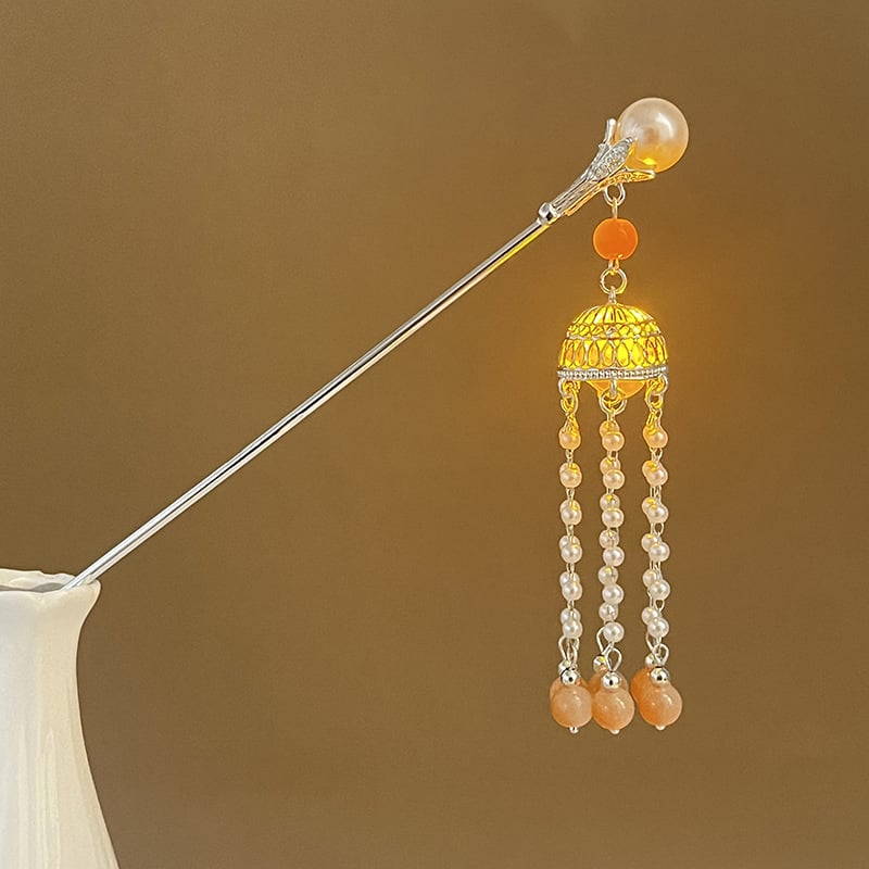 Agrafă de păr în formă de floare, stil chinezesc nou, aliaj, placare electrolitică