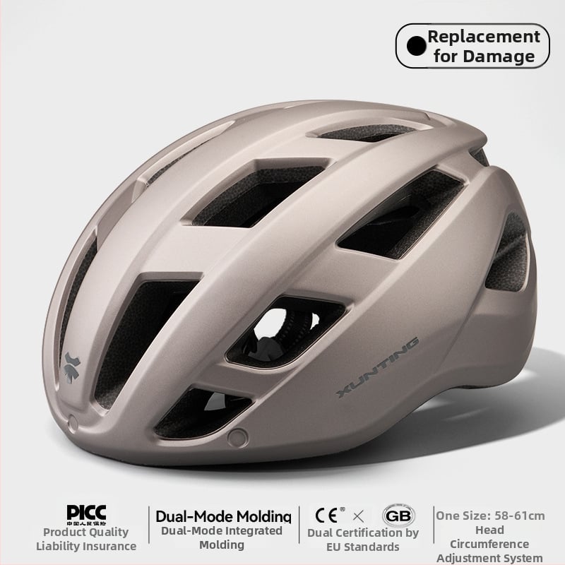 Kerékpáros sisak integrált szemüveggel, uniszex, EPS, légáteresztő fél sisak ZX21