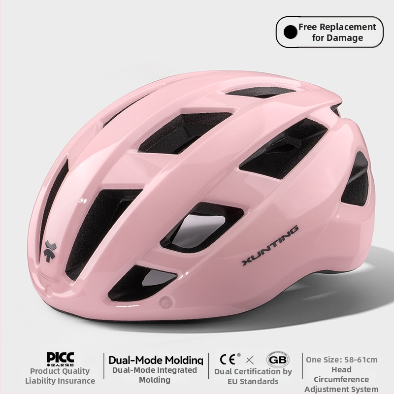 Kerékpáros sisak integrált szemüveggel, uniszex, EPS, légáteresztő fél sisak ZX21