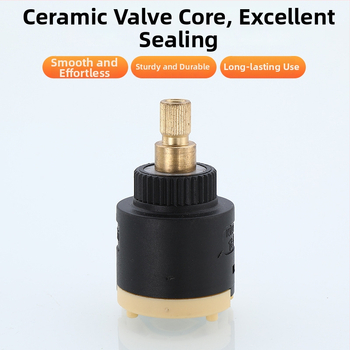 Jadro sprchového ventilu – keramický plast, moderný štýl, ovládanie otočením (keramický plast; moderný štýl; ovládanie otočením)