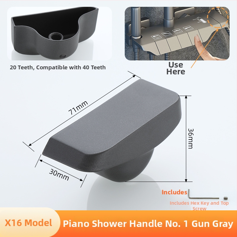 Jadro sprchového ventilu – keramický plast, moderný štýl, ovládanie otočením (keramický plast; moderný štýl; ovládanie otočením)