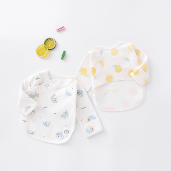 Νεογέννητο τοπ από 100% βαμβάκι, μονκ-στιλ, unisex, στρογγυλός γιακάς, για όλες τις εποχές