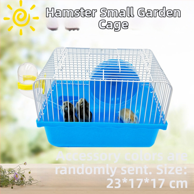 Dvojposchodová klietka pre dve škrečky — dvojposchodová štruktúra, Materiál: Iné