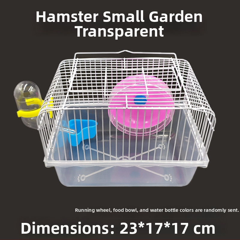 Dvojposchodová klietka pre dve škrečky — dvojposchodová štruktúra, Materiál: Iné