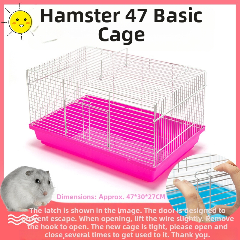 Dvojposchodová klietka pre dve škrečky — dvojposchodová štruktúra, Materiál: Iné