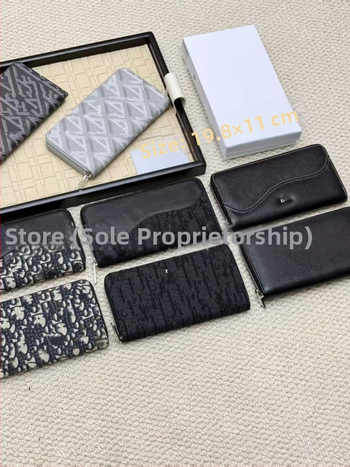 Μακρύ δερμάτινο πορτοφόλι με φερμουάρ, γνήσιο δέρμα, κορυφαίας ποιότητας, 1-πτυχή, unisex, μεγάλος χώρος για κάρτες