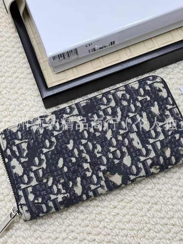 Μακρύ δερμάτινο πορτοφόλι με φερμουάρ, γνήσιο δέρμα, κορυφαίας ποιότητας, 1-πτυχή, unisex, μεγάλος χώρος για κάρτες