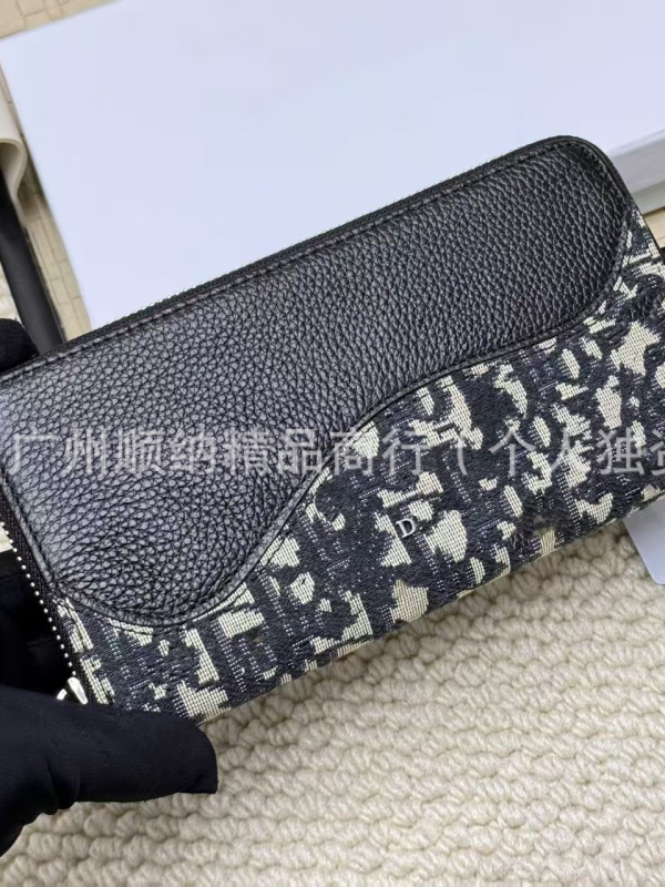 Μακρύ δερμάτινο πορτοφόλι με φερμουάρ, γνήσιο δέρμα, κορυφαίας ποιότητας, 1-πτυχή, unisex, μεγάλος χώρος για κάρτες