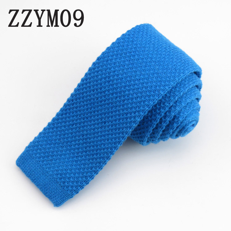 Pletena vunena kravata, ravni vrh, unisex, rhombus uzorak