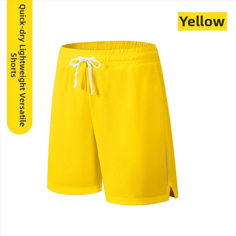 Αθλητικά σορτς, χαλαρή γραμμή, 100% πολυεστέρας, ύφασμα από ανάμικτες χημικές ίνες, καλοκαίρι