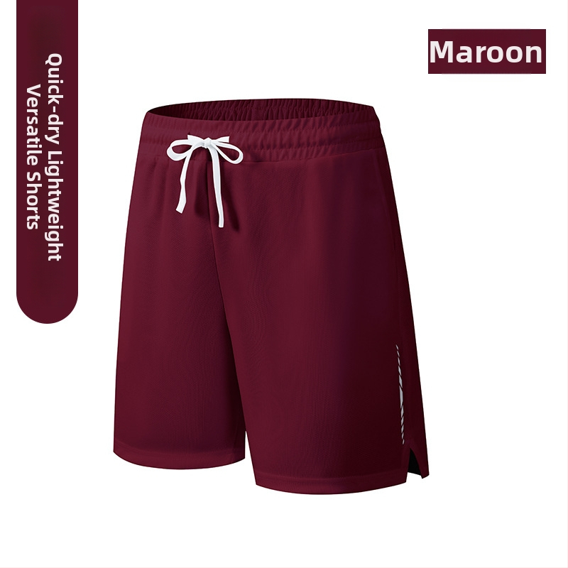 Αθλητικά σορτς, χαλαρή γραμμή, 100% πολυεστέρας, ύφασμα από ανάμικτες χημικές ίνες, καλοκαίρι