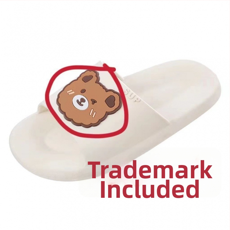 Детски летни PVC пантофи с мрежеста горна част и карикатурен дизайн, антихлъзгаща мека подметка