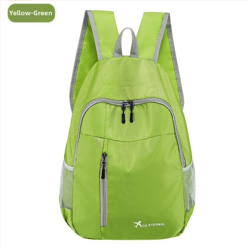 Unisex αναδιπλούμενη τσάντα πλάτης από Oxford ύφασμα, κλείσιμο με φερμουάρ, μεγάλη χωρητικότητα, εσωτερικές θήκες για κινητό, φορητό υπολογιστή και κάμερα