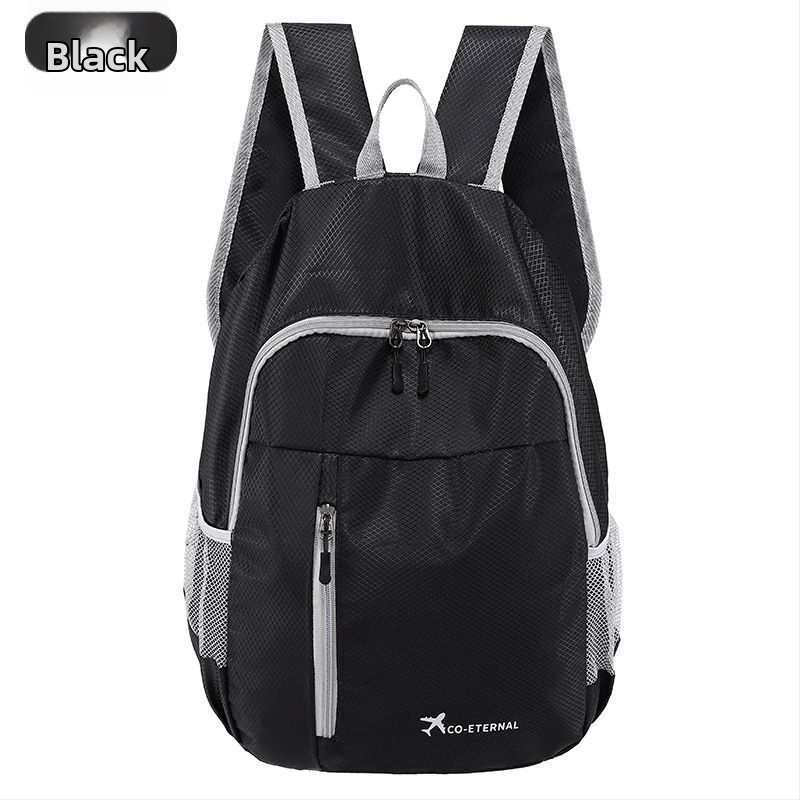 Unisex αναδιπλούμενη τσάντα πλάτης από Oxford ύφασμα, κλείσιμο με φερμουάρ, μεγάλη χωρητικότητα, εσωτερικές θήκες για κινητό, φορητό υπολογιστή και κάμερα