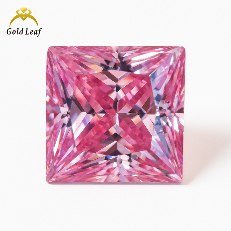 Gandeli Moissanite πέτρες ελεύθερες, πριγκιπική κοπή, διαύγεία VVS, τεχνητός λίθος, προσαρμοσμένη επεξεργασία