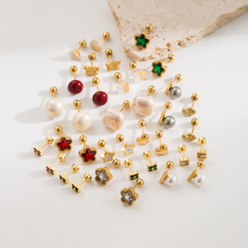 Σκουλαρίκια από τιτάνιο ατσάλι, ρετρό στυλ, ρετρό θεμα λογοτεχνίας και τέχνης, άνοιξη 2025