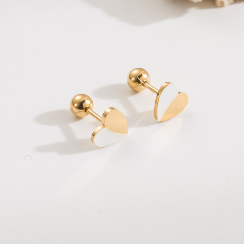 Σκουλαρίκια από τιτάνιο ατσάλι, ρετρό στυλ, ρετρό θεμα λογοτεχνίας και τέχνης, άνοιξη 2025