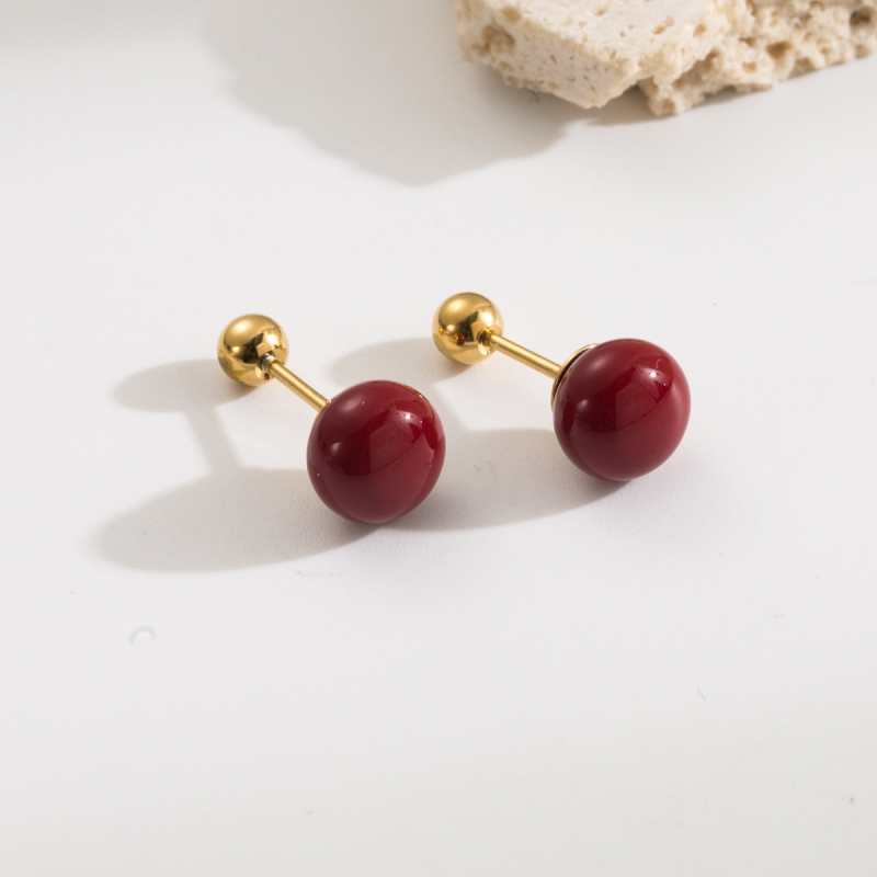 Σκουλαρίκια από τιτάνιο ατσάλι, ρετρό στυλ, ρετρό θεμα λογοτεχνίας και τέχνης, άνοιξη 2025