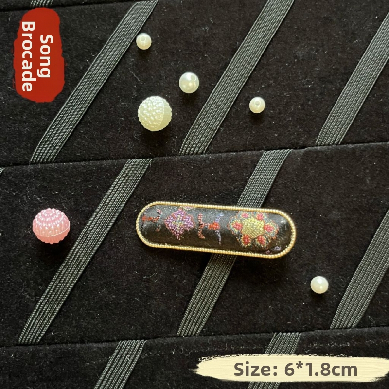 Щипка за коса Anban, от екологично чиста цинкова сплав, ръчна изработка, китайски стил, литературно ретро, аксесоар за коса