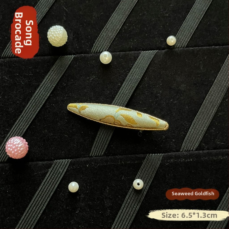 Щипка за коса Anban, от екологично чиста цинкова сплав, ръчна изработка, китайски стил, литературно ретро, аксесоар за коса