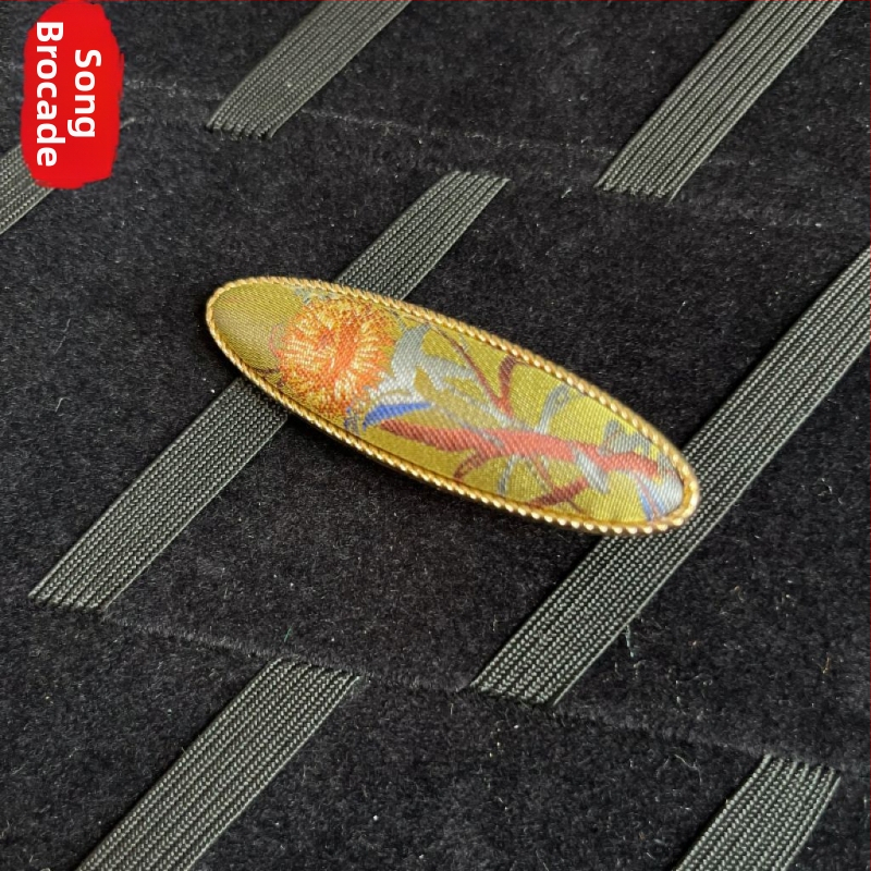 Щипка за коса Anban, от екологично чиста цинкова сплав, ръчна изработка, китайски стил, литературно ретро, аксесоар за коса