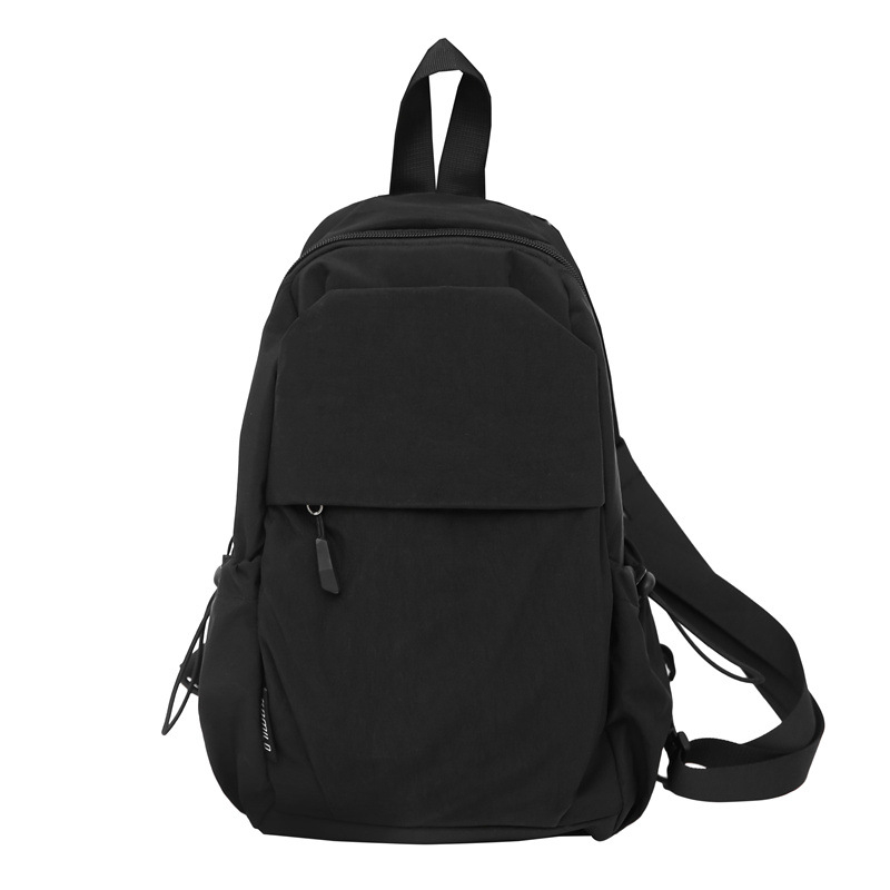 Nylonový batoh na outdoor cestovanie, kapacita do 20 l, nepremokavý, pre 8-palcový notebook, zakrivený ramenný popruh