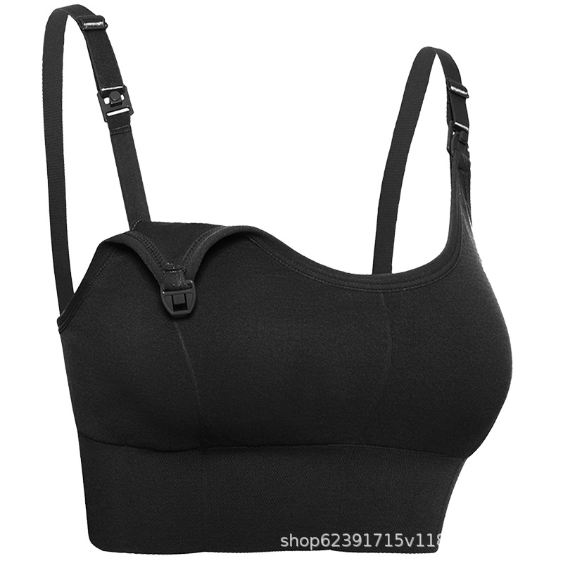 Σουτιέν θηλασμού για έγκυες — без ραφές, cups moldless, detachable double shoulder straps, βασικό ύφασμα νάιλον (90–95%), λειτουργία: θηλασμός