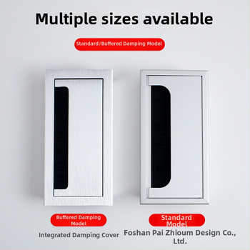 Kábeldoboz alumíniumötvözetből, kefés felület, Parika, modell X0909132016, általános felhasználás, modern minimalista stílus