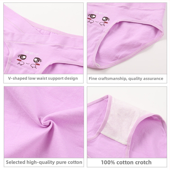 Chiloți de maternitate - bumbac 95%+, talie joasă pentru sprijinul burții, respirabili, pentru sarcină mijlocie-târzie și postpartum