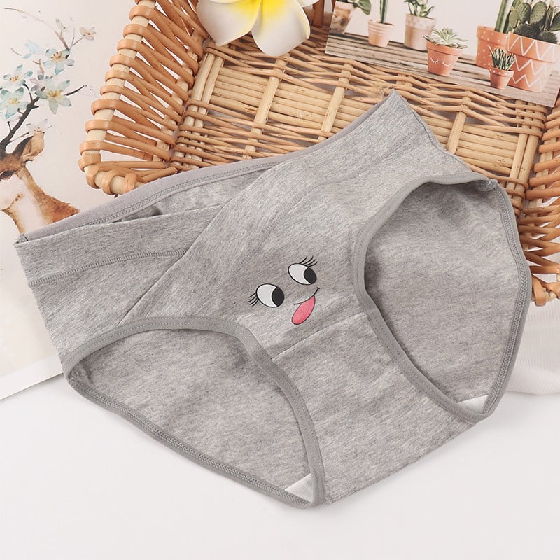 Chiloți de maternitate - bumbac 95%+, talie joasă pentru sprijinul burții, respirabili, pentru sarcină mijlocie-târzie și postpartum