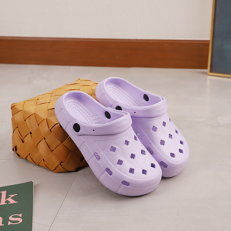 Ανδρικά-Γυναικεία κλόγκς EVA από αφρό – αδιάβροχα, ελαφριά, γρήγορο στέγνωμα, στυλ Baotou, σόλα 1-2 cm