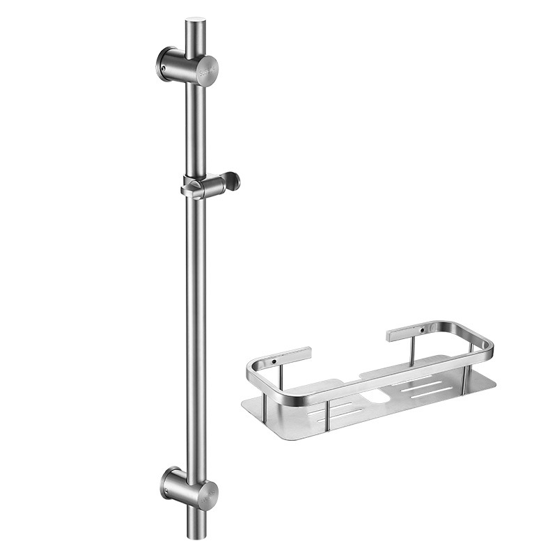 Držiak na sprchovú tyč – nastaviteľný, ABS, moderný minimalistický štýl, ODM prispôsobenie, OEM k dispozícii