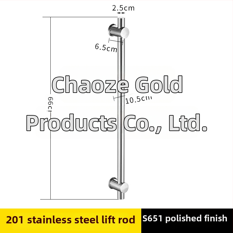 Držiak na sprchovú tyč – nastaviteľný, ABS, moderný minimalistický štýl, ODM prispôsobenie, OEM k dispozícii