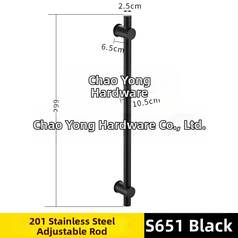 Držiak na sprchovú tyč – nastaviteľný, ABS, moderný minimalistický štýl, ODM prispôsobenie, OEM k dispozícii