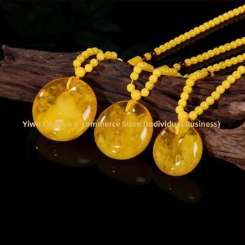 Uniszex hosszú pulóverlánc teardrop medállal, gyöngylánccal, kockás mintázattal, 21–50 cm hosszú