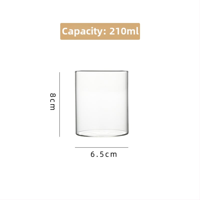 Δοχείο από γυαλί υψηλής αντοχής για υδροπονία, ανθοδέσεις και διαφανές ενυδρείο, χαρτονένια συσκευασία