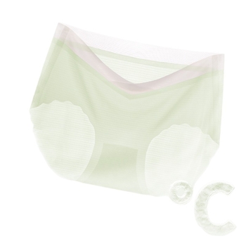 Chiloți de maternitate din bumbac, talie înaltă pentru susținerea burții, căptușeală din bumbac, tricot 40s, respirabili