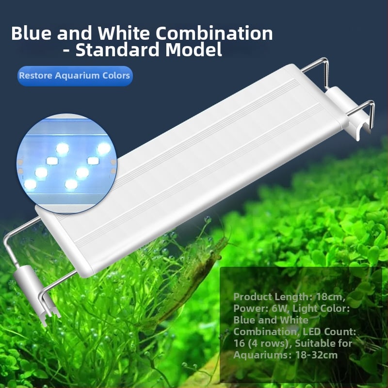 LED Φωτιστικό ενυδρείου Iris – 5730 LED κόκκοι, 6–26,5W, 0,27–0,74 kg, για ανάπτυξη και φωτισμό υδρόβιων φυτών