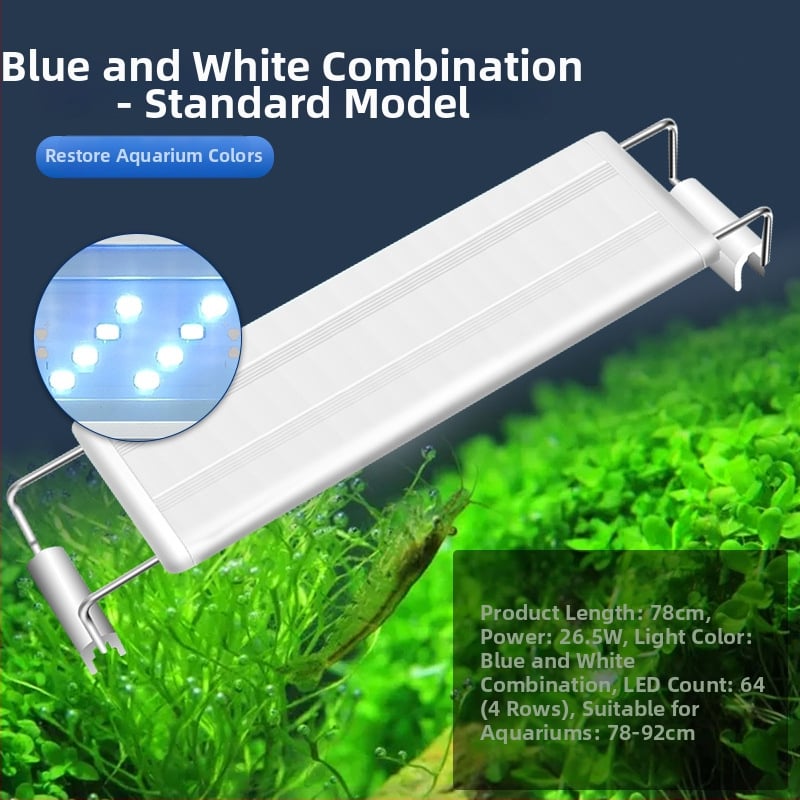 LED Φωτιστικό ενυδρείου Iris – 5730 LED κόκκοι, 6–26,5W, 0,27–0,74 kg, για ανάπτυξη και φωτισμό υδρόβιων φυτών