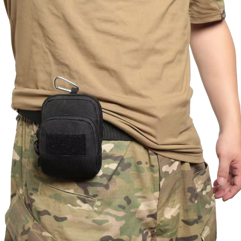 Beitu спортна чанта за талия от нейлон — супер лека, износоустойчива и с увеличена вместимост, за спортове на открито