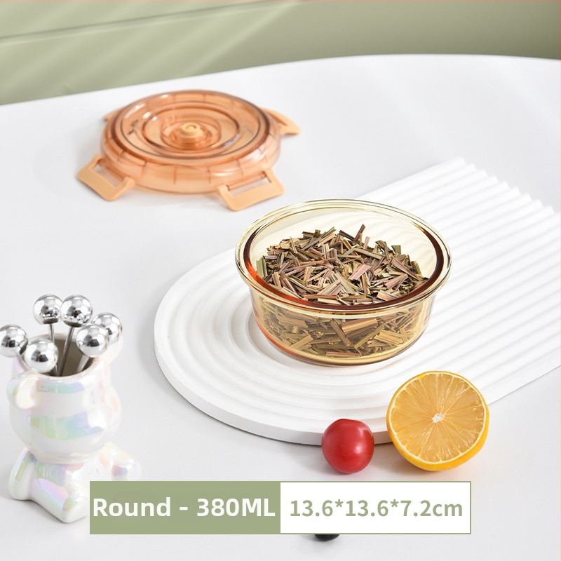 Üveges ebédes doboz kettős rekesszel, élelmiszerbiztos üveg, frissesség megőrzése, mikrohullámú sütőben használható