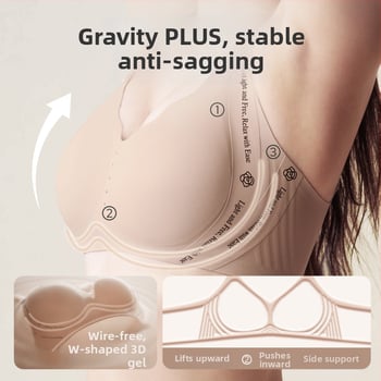 Sutien de alăptare JOYNCLEON – Nylon/Poliamidă, fără fir, design invizibil, fără cusături