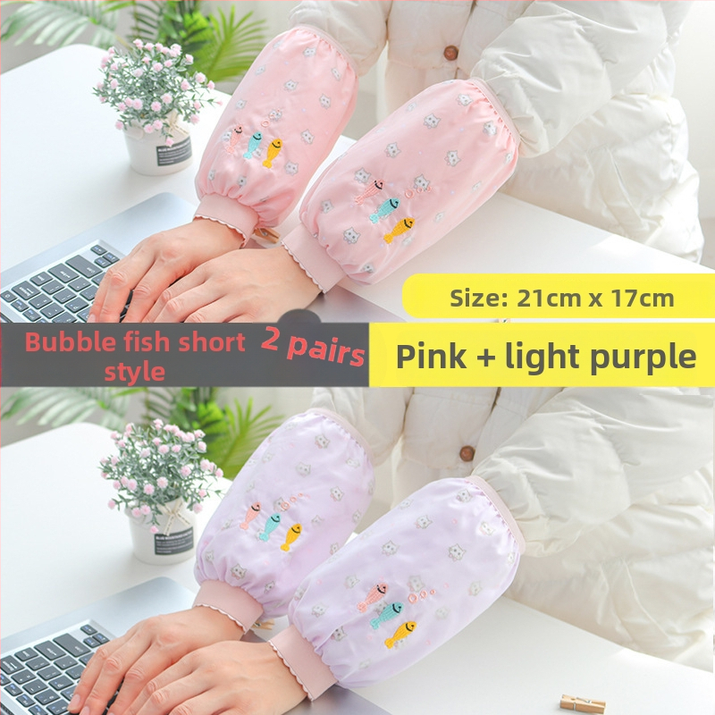 Престилка с ръкави, корейски модел, водоустойчива, устойчива на петна, издръжлива за работа