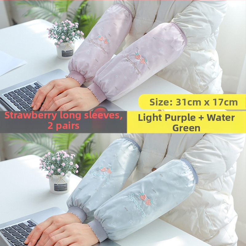 Престилка с ръкави, корейски модел, водоустойчива, устойчива на петна, издръжлива за работа