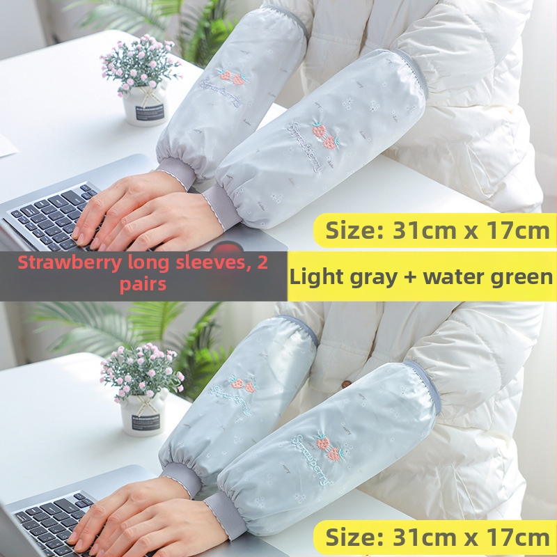 Престилка с ръкави, корейски модел, водоустойчива, устойчива на петна, издръжлива за работа