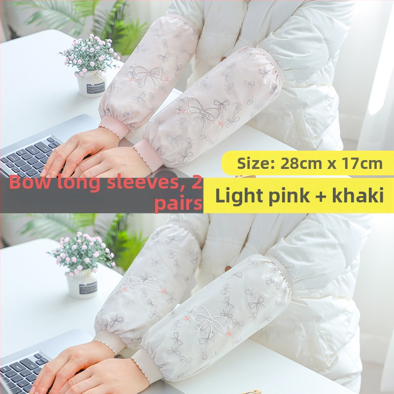 Престилка с ръкави, корейски модел, водоустойчива, устойчива на петна, издръжлива за работа