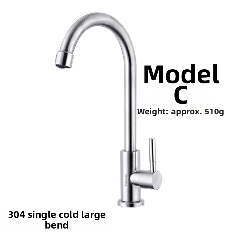 Kuchynský drezový kohút, nástenný, meď, iba studená voda, moderný minimalistický štýl, celokovový ventil, ručné ovládanie, jednosed dizajn