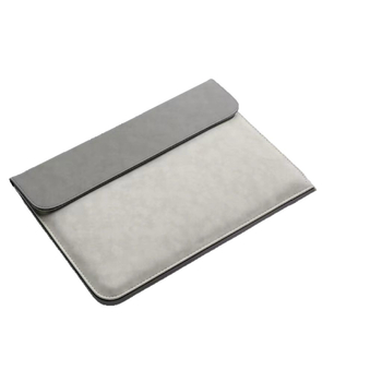 Huawei MateBook 14s és Apple notebookokhoz készült laptop tok, PU anyag, belső bélés szintetikus bőrrel, városi minimalist stílus