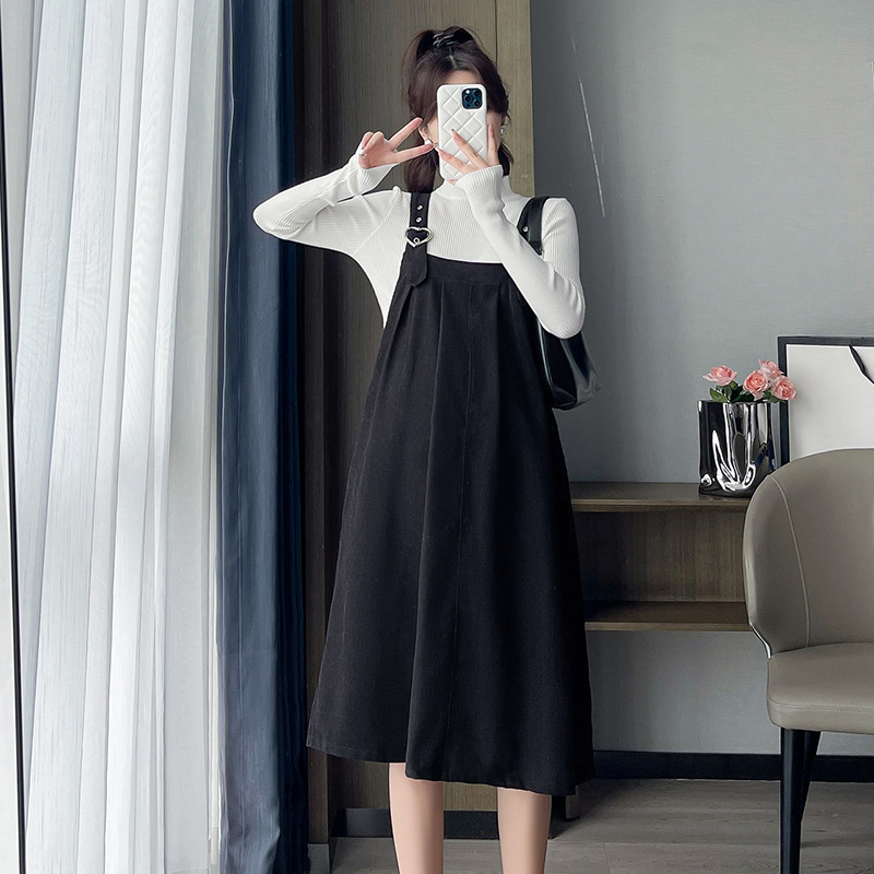 Μαιευτικό Corduroy κοστούμι με άνοιγμα για θηλασμό, με παντελόνια, μακριά μανίκια, φθινοπωρινό-χειμερινό 2024