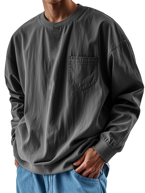 Cămașă din poliester, material respirabil, croială Slim, guler rever, mâneci scurte, detaliu buzunar